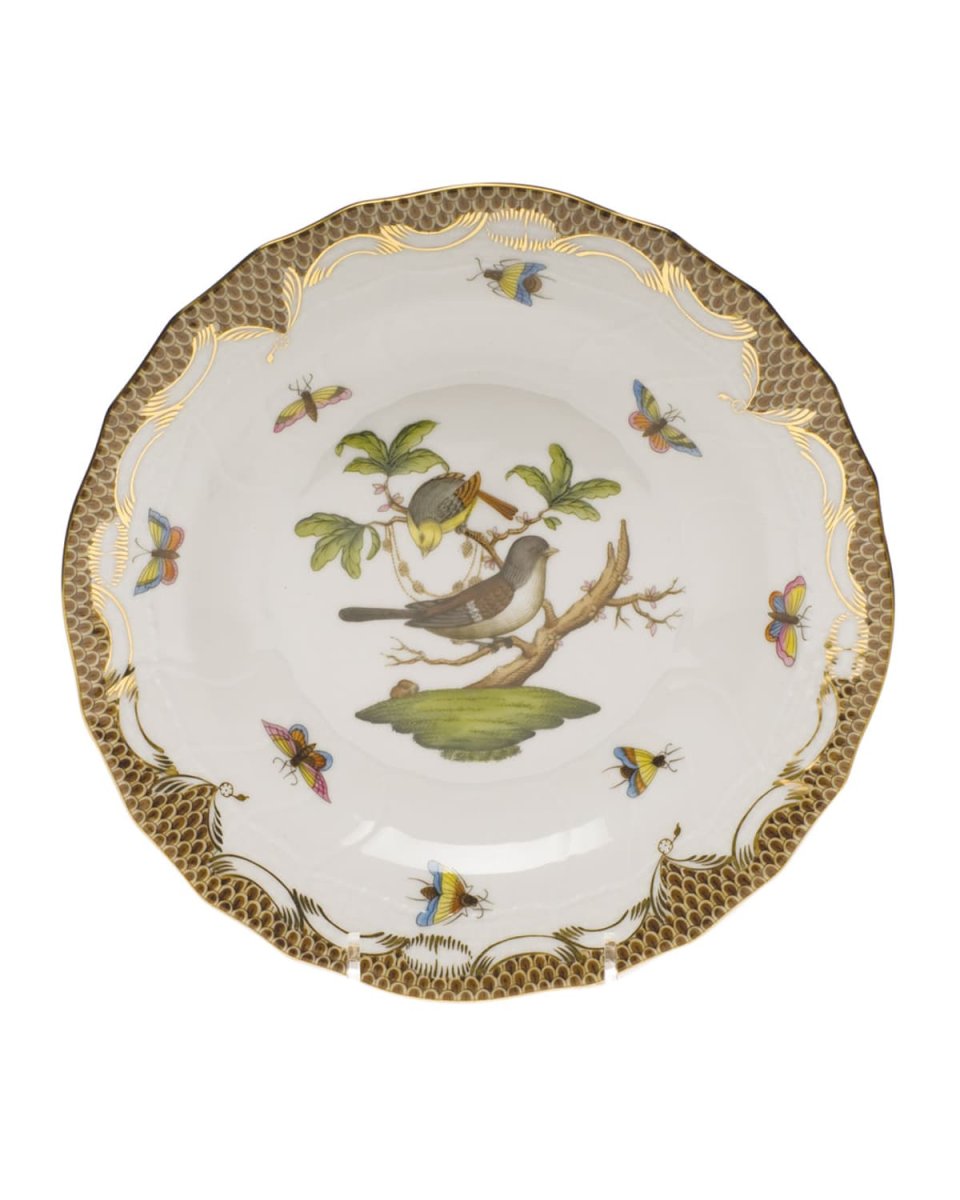 Rothschild Bird Dessert Plate - Motif 01